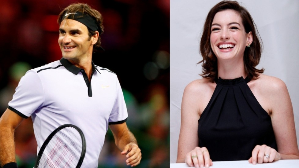 Roger Federer and Anne Hathaway for Switzerland Tourism