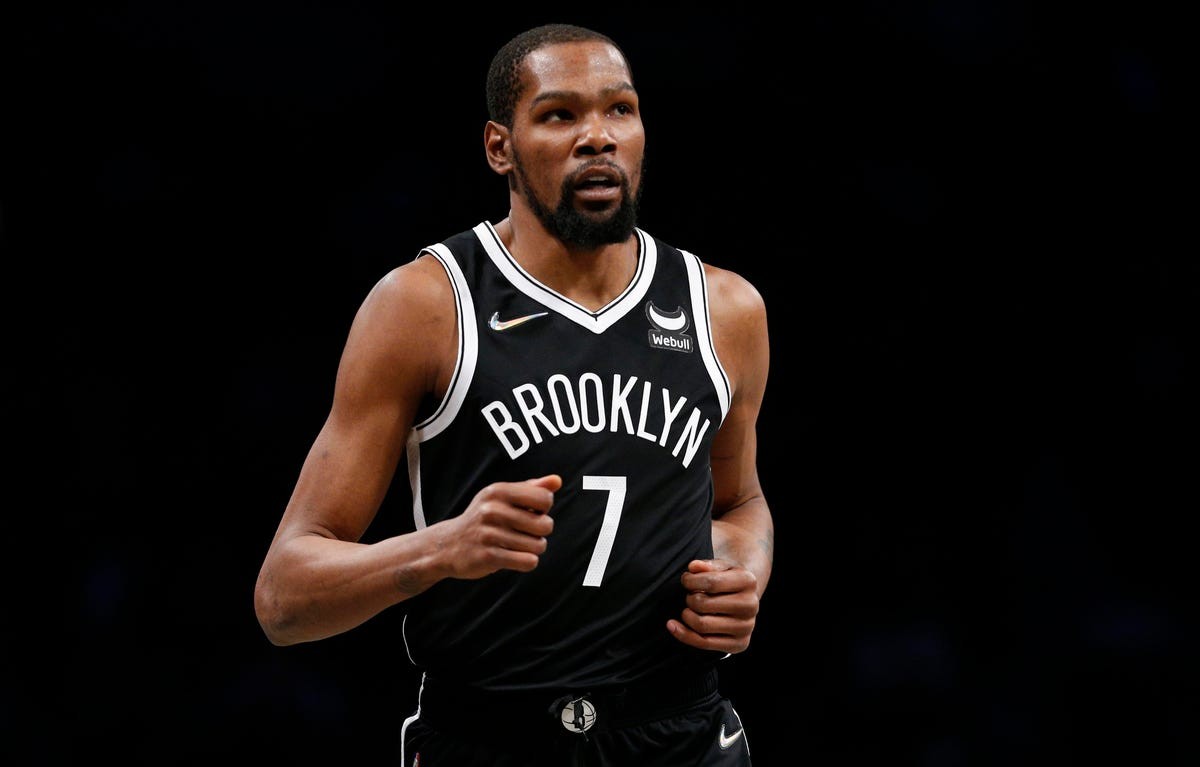 Kevin Durant of the Brooklyn Nets via Twitter