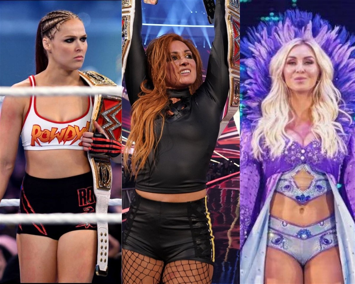 Ronda, Becky and Charlotte