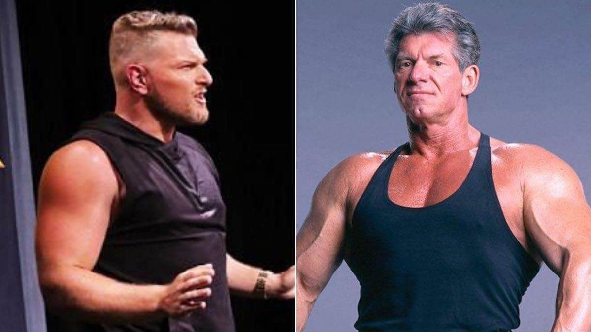 Pat McAfee and Vince McMahon
