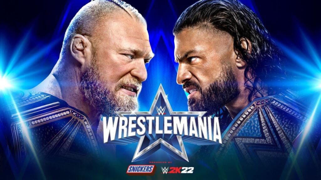 Brock Lesnar vs Roman Reigns WrestleMania 38