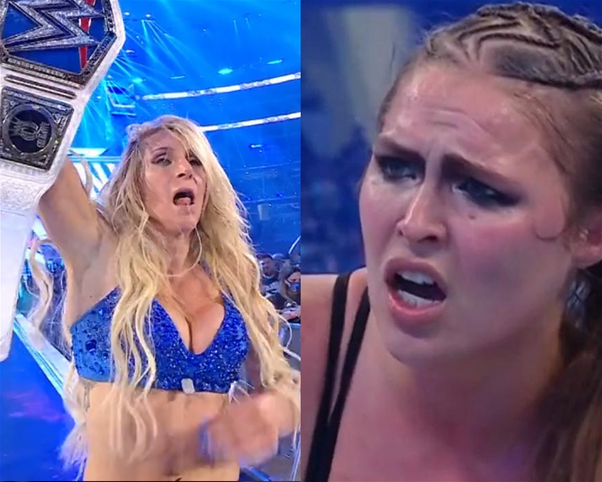 Charlotte Flair Beats Ronda Rousey WrestleMania 38
