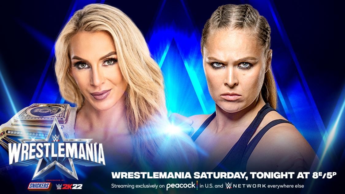Charlotte Flair vs Ronda Rousey for The SmackDown Women's Title (Image Courtesy: wwe.com)