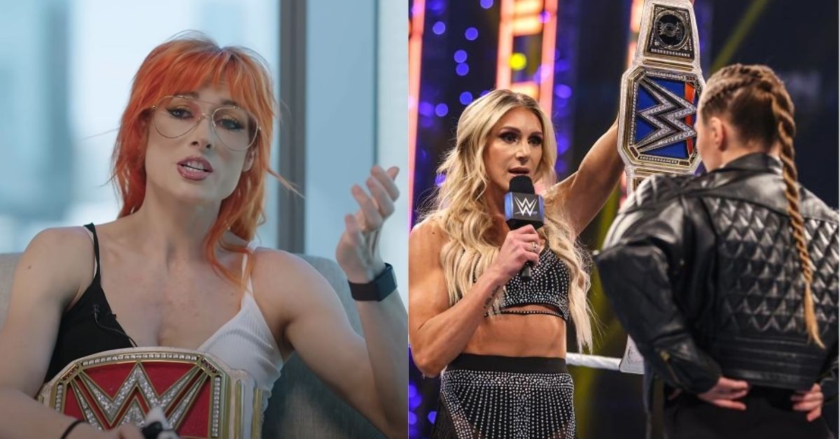 Becky Lynch on Flair vs Rousey at WrestleMania 38