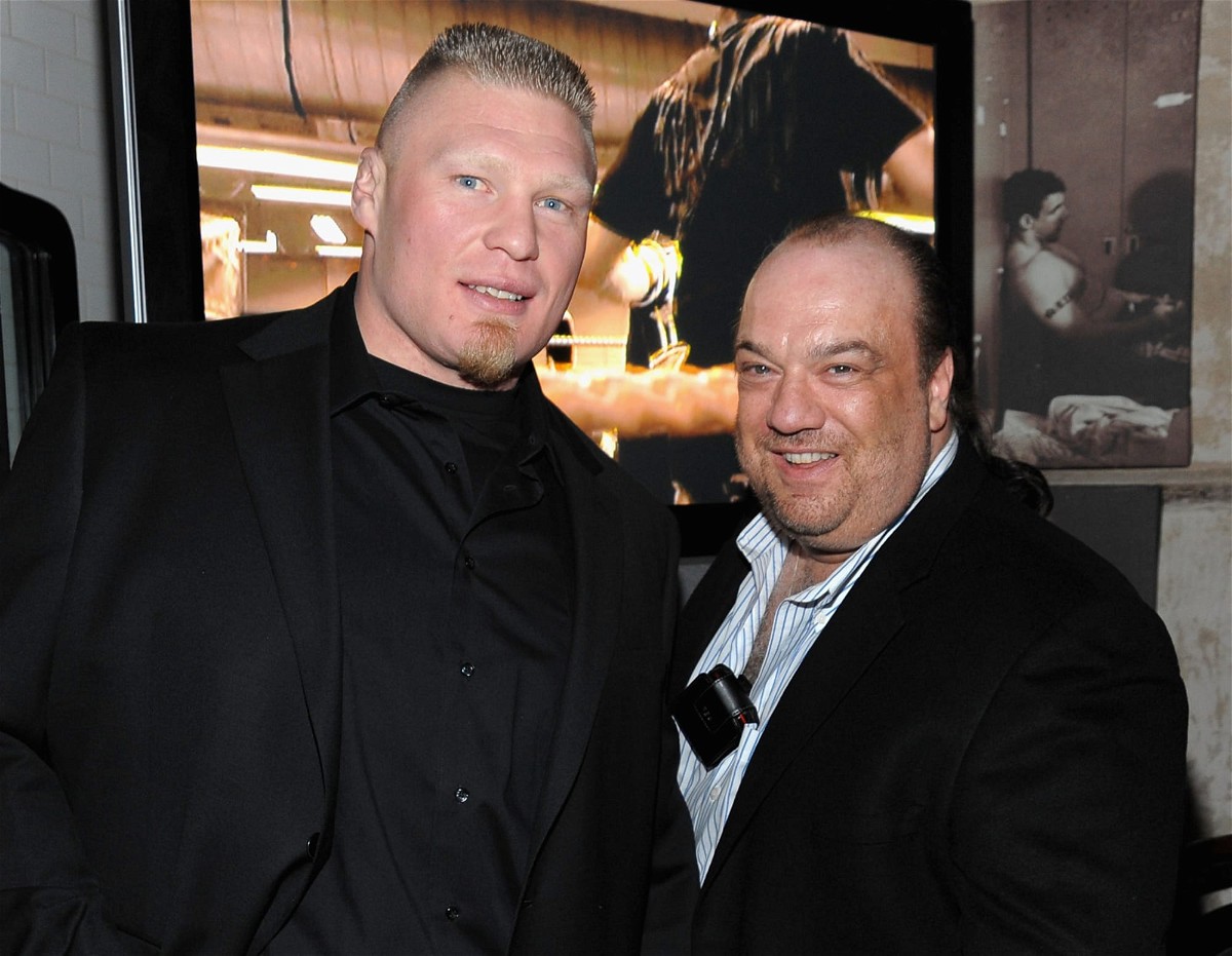 Brock Lesnar and Paul Heyman