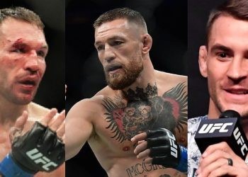Dustin Poirier speaks about Michael Chandler and Conor McGregor in a podcast