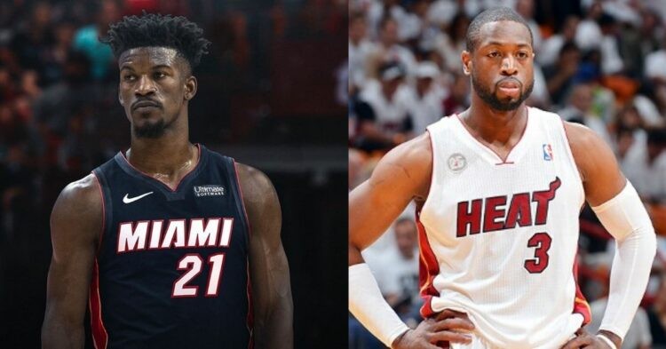 Jimmy Butler and Dwayne Wade