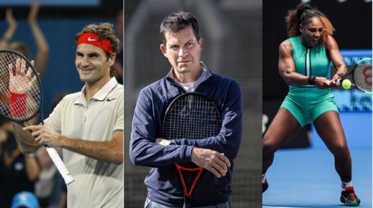 Tim Henman wants to see Federer and Williams bidding farewell to the game from a big stage.
