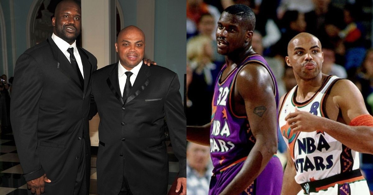 Shaquille O'Neal and Charles Barkley via Twitter