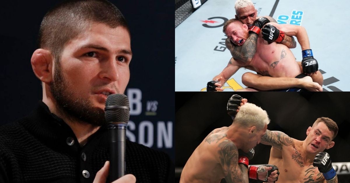 Khabib Nurmagomedov shares his thoughts about Charles Oliveira's last two wins
