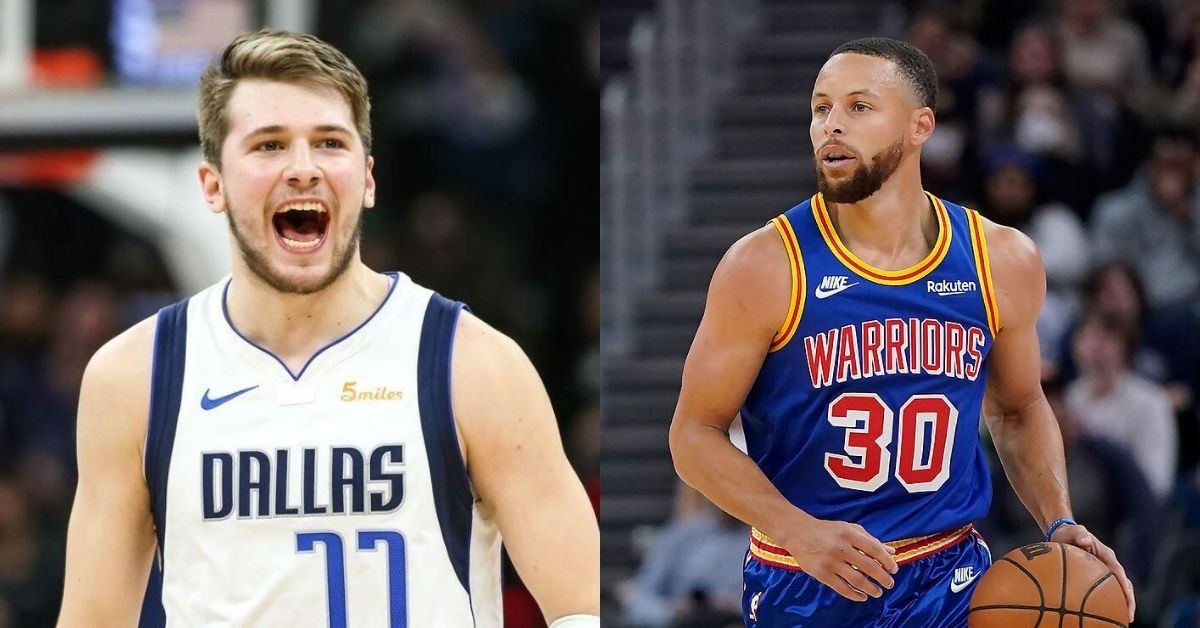 Dallas Mavericks star Luka Doncic and Golden State Warriors star Stephen Curry
