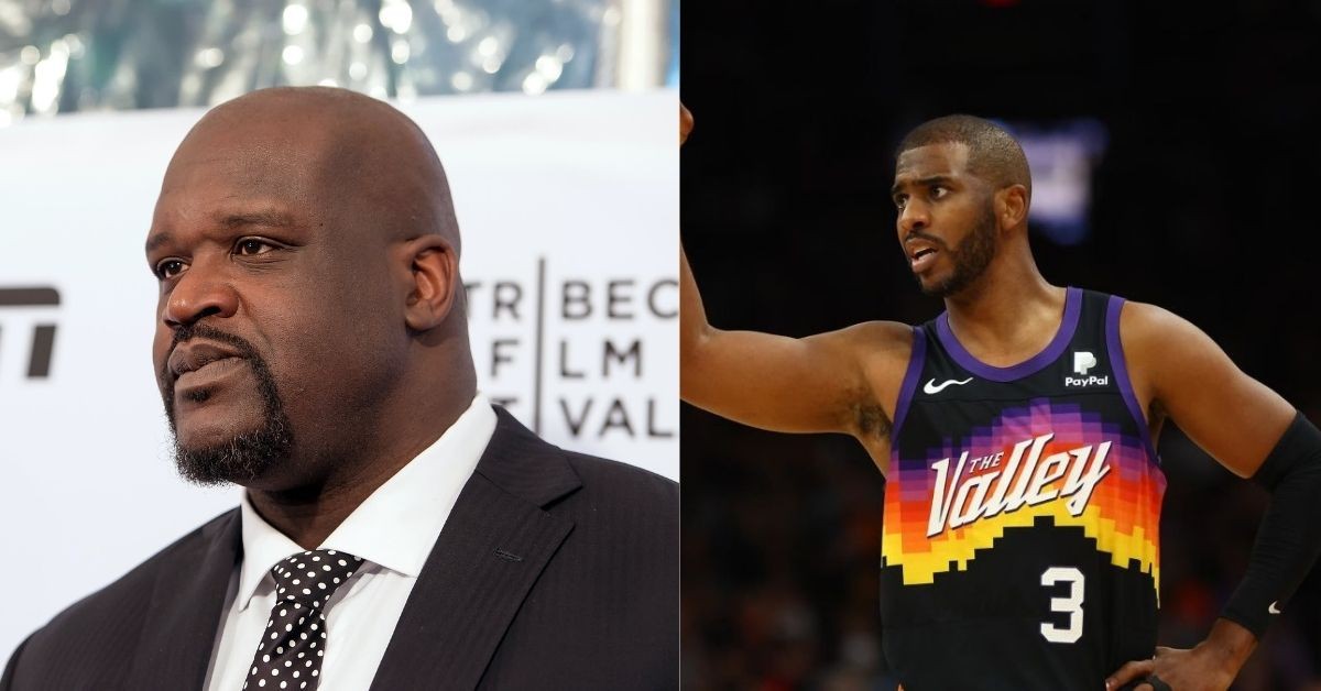 Shaquille O'Neal and Chris Paul