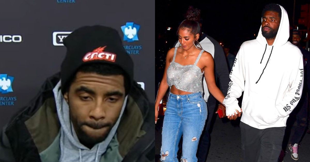 Kyrie Irving and his girlfriend