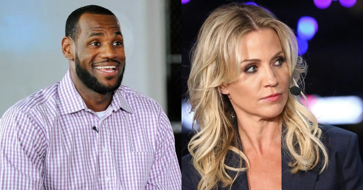LeBron James and Michelle Beadle