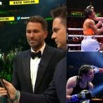 Jake Paul and Eddie Hearn mutually agree that there should be a rematch between Katie Taylor and Amanda Serrano