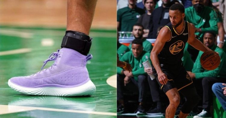 Stephen Curry and His Purple Shoes