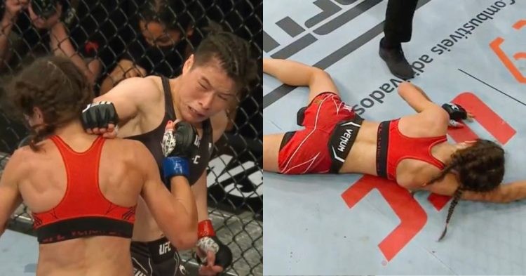 UFC 275 - Zhang Weili knocks out Joanna Jedrzejczyk
