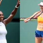 Serena Williams and Andrea Petkovic