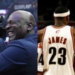 LeBron James, Michael Jordan and Grant Hill
