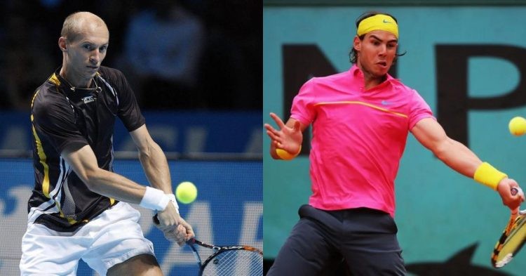 Nikolay Davydenko and Rafael Nadal