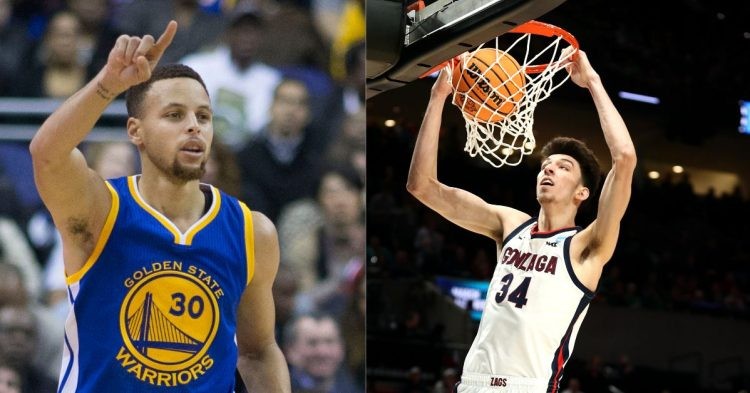 Steph Curry and Chet Holmgren