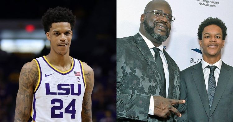 Shareef O'Neal and Shaquille O'Neal
