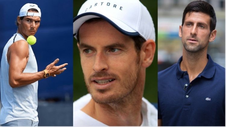 Andy Murray wants to compete against Nadal and Djokovic.