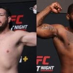 Josh Parisian and Alan Baudot weigh in for UFC on ESPN 38