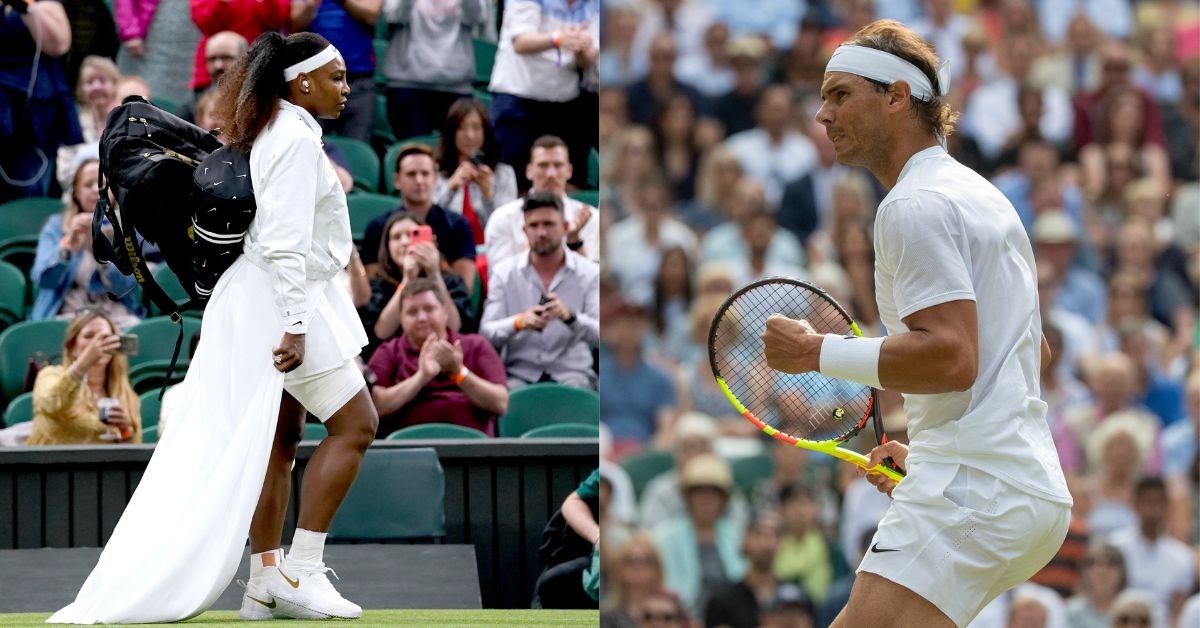Serena Williams and Rafael Nadal