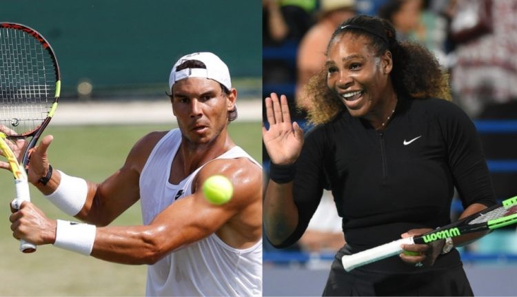 Serena Williams and Rafael Nadal meet in Wimbledon.