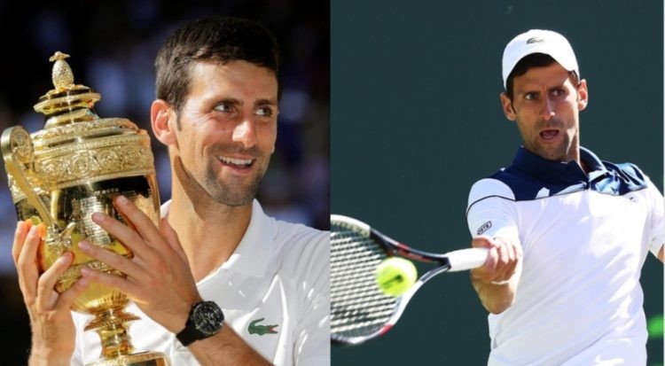 Novak Djokovic wins the quarter-finals at Wimbledon.