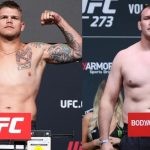 Jared Vanderaa and Chase Sherman weigh in at UFC Fight Night