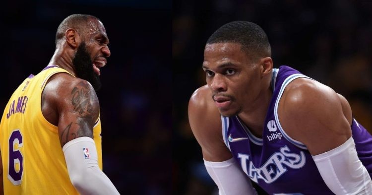 LA Lakers players- LeBron & Westbrook