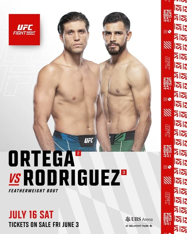 Yair Rodriguez vs Brian Ortega