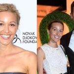 Novak Djokovic and his wife Jelena Djokovic