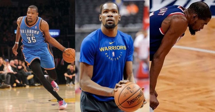 Kevin Durant through the years