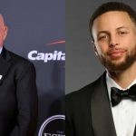 Stephen Curry and Dick Vitale at ESPY 2022 awards