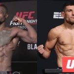 Marc Diakiese weighs in for UFC London