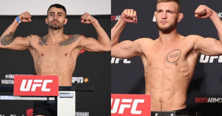 Jonathan Pearce weighs in for UFC event