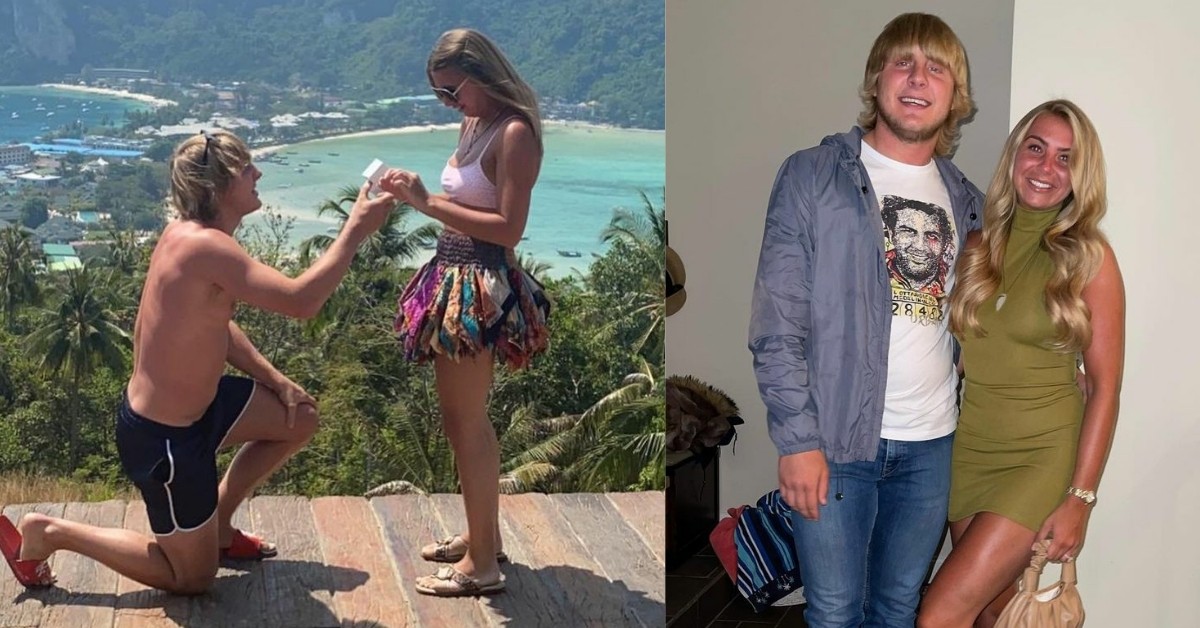 Paddy Pimblett proposes to his girlfriend Laura Gregory