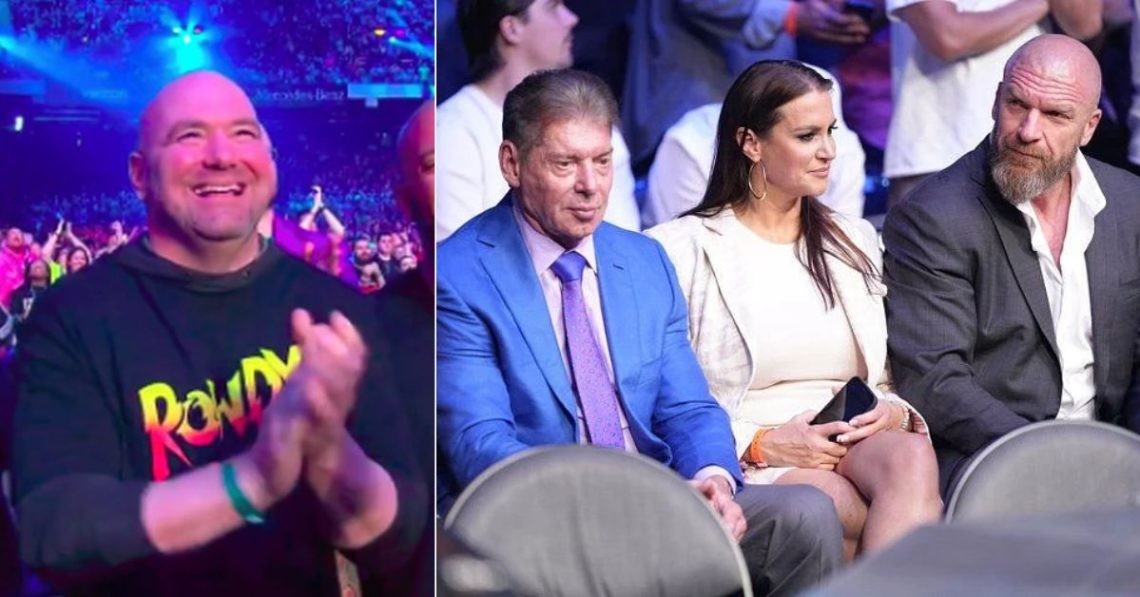 UFC President Dana White and Vince McMahon