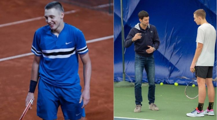 Noak Djokovic will suport Hamad Medjedovic in his career.
