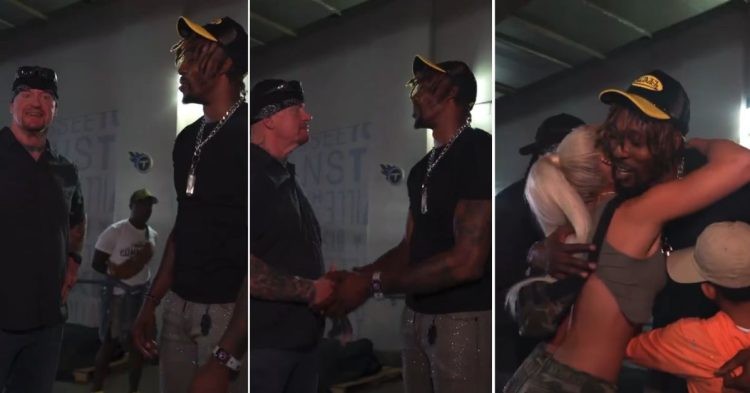 The Undertaker with Dwight Howard