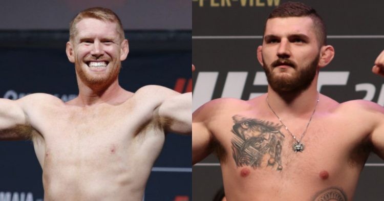 Sam Alvey weighs in for UFC event