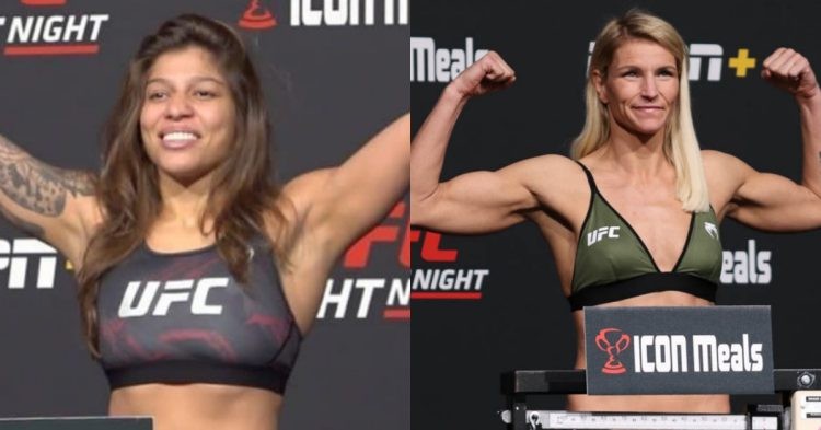 Stephanie Egger weighs in for UFC event