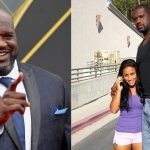 Shaquille O'Neal and Nicole Alexander