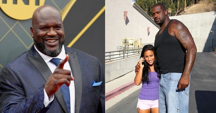 Shaquille O'Neal and Nicole Alexander