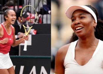 Leylah Fernandez was in awe of Venus Williams after meeting the former world no.1 for the first time.