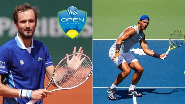 Cincinnati Masters Open Daniil Medvedev and Rafael Nadal