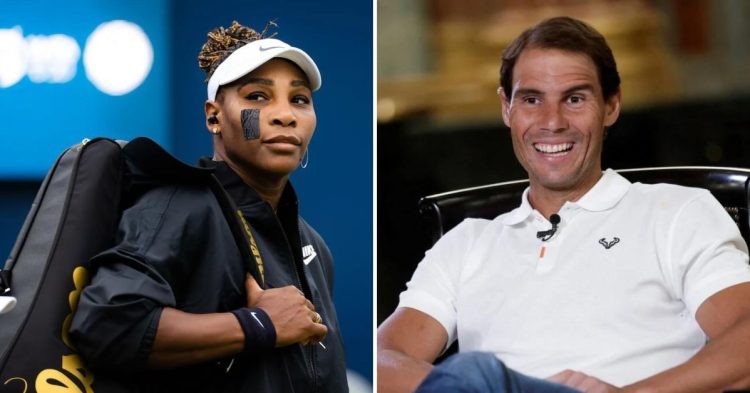 Serena Williams and Rafael Nadal